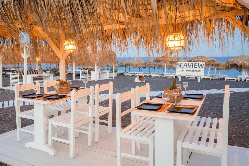 Sea View Beach Hotel (Adults Only) Perivolos  Bagian luar foto