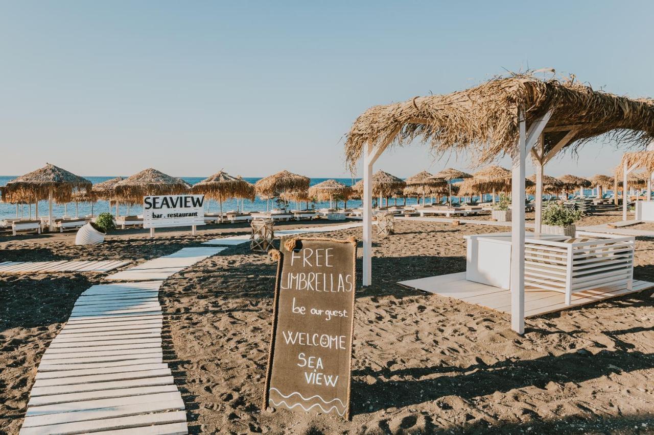 Sea View Beach Hotel (Adults Only) Perivolos  Bagian luar foto