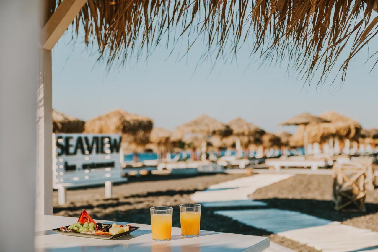 Sea View Beach Hotel (Adults Only) Perivolos  Bagian luar foto