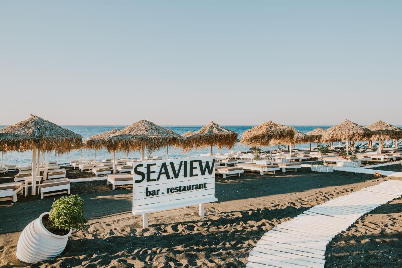 Sea View Beach Hotel (Adults Only) Perivolos  Bagian luar foto
