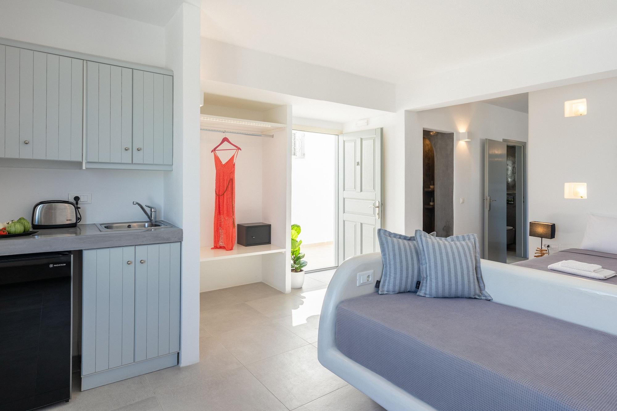 Sea View Beach Hotel (Adults Only) Perivolos  Bagian luar foto