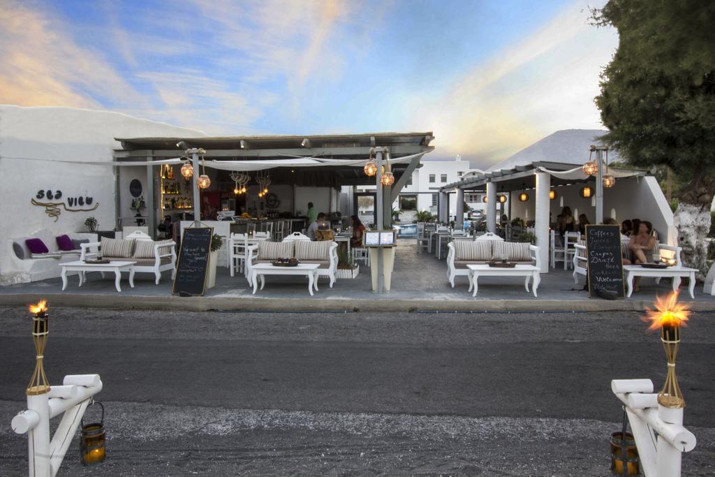 Sea View Beach Hotel (Adults Only) Perivolos  Bagian luar foto