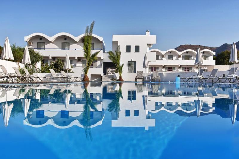 Sea View Beach Hotel (Adults Only) Perivolos  Bagian luar foto