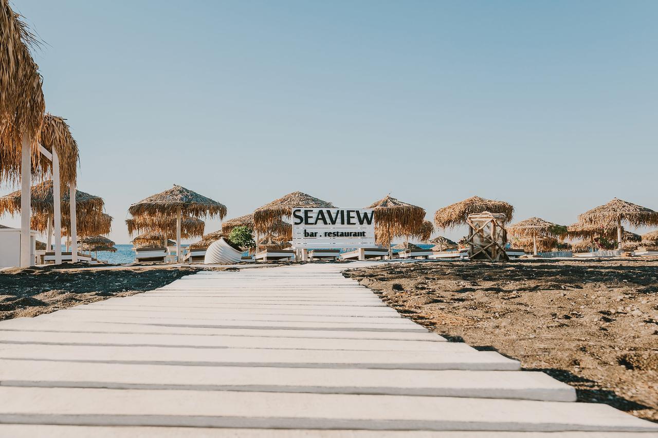 Sea View Beach Hotel (Adults Only) Perivolos  Bagian luar foto