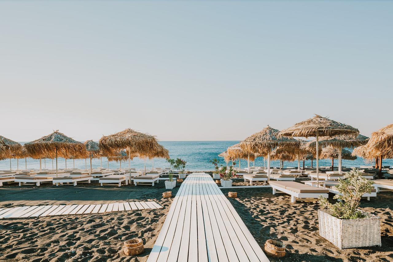 Sea View Beach Hotel (Adults Only) Perivolos  Bagian luar foto